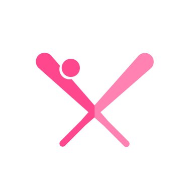 Kriket simge vektör web ve mobil uygulaması tasarımı, kriket logo kavramı için izole üzerinde beyaz arka plan