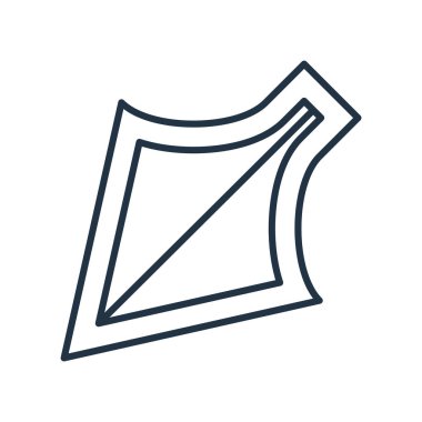 Seçimi simge vektör beyaz zemin üzerine, seçim sı izole