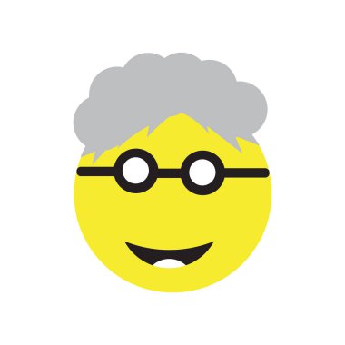 Web ve mobil uygulaması tasarım için beyaz arka plan üzerinde izole Büyükanne simgesi