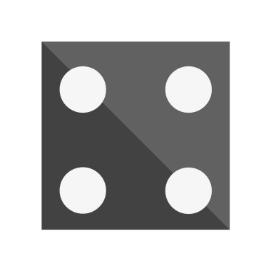 Simge vektör işareti ve beyaz arka plan üzerinde izole sembolü Di ölmek