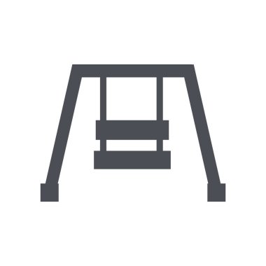 Kanca simge vektör işareti ve beyaz arka plan üzerinde H izole sembolü