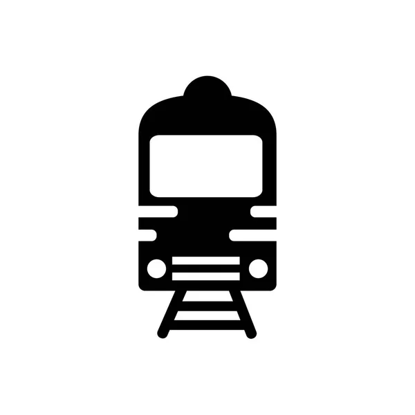 Εικονίδιο Τρένο Που Απομονώνονται Λευκό Φόντο Για Web Και Κινητά — Διανυσματικό Αρχείο
