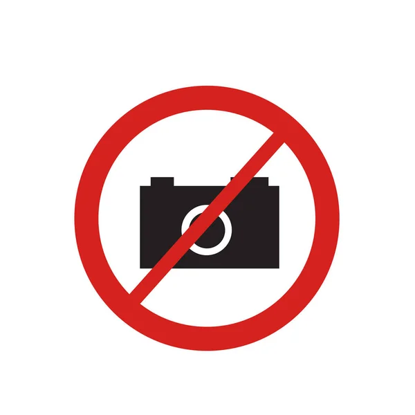 Kein Foto Icon Vektor Isoliert Auf Weißem Hintergrund Für Ihr — Stockvektor