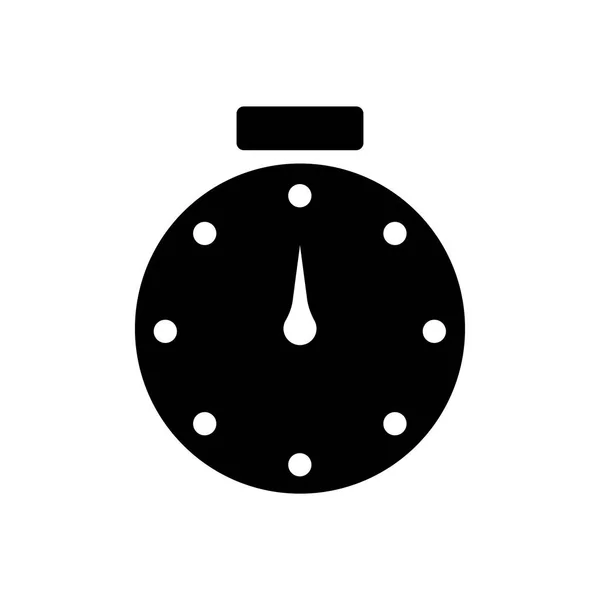 Icona Del Cronometro Isolata Sfondo Bianco Progettazione App Web Mobile — Vettoriale Stock