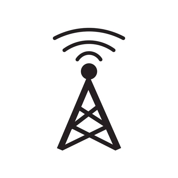 Radarsymbol Isoliert Auf Weißem Hintergrund Für Ihr Web Und Mobiles — Stockvektor