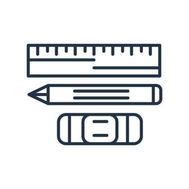 Araçlar araçları simge vektör, beyaz arka plan üzerinde izole işareti