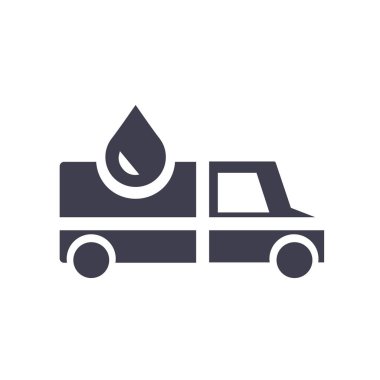 Bağış simge vektör işareti ve üzerinde beyaz adam izole sembolü