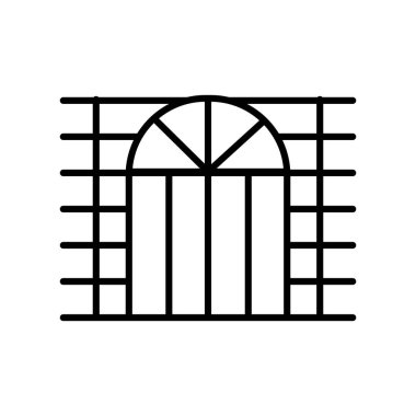 Pencere simge vektör izole beyaz arka plan, pencere işareti, t