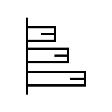 Web ve mobil uygulaması tasarımı, grafik logo kavramı için beyaz arka plan üzerinde izole grafik simge vektör