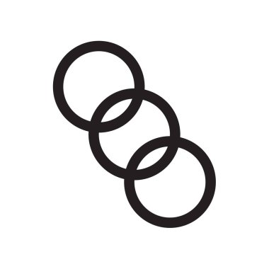 Web ve mobil uygulaması tasarım için beyaz arka plan üzerinde izole spor oyunları simgesi