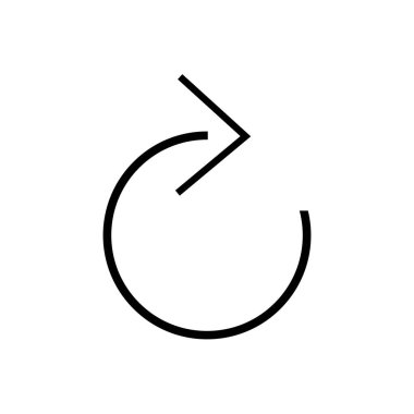 Ok simge vektör web ve mobil uygulaması tasarım, aşağı ok logo kavramı için beyaz arka plan üzerinde izole