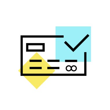 Kredi kartı simge vektör işareti ve üzerinde beyaz backgr izole sembolü