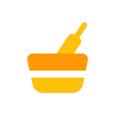 Kova simge vektör işareti ve beyaz arka plan üzerinde izole sembolü