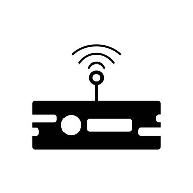 Yönlendirici simge vektör işareti ve beyaz arka plan üzerinde izole sembolü