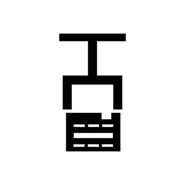 Web ve mobil uygulaması tasarımı, paket logo kavramı için beyaz arka plan üzerinde izole paket simge vektör