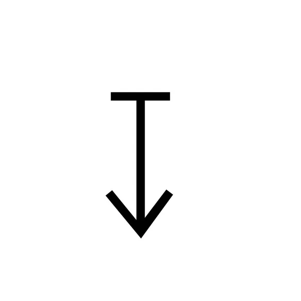 Rozwiń ikonę wektor znak i symbol na białym tle, — Wektor stockowy