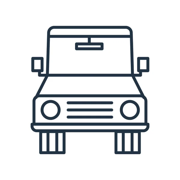 Caminhão Ícone Vetor Isolado Fundo Branco Sinal Caminhão Transparente — Vetor de Stock