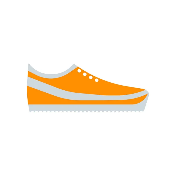 Web Mobil Uygulaması Tasarımı Spor Ayakkabı Logo Kavramı Için Beyaz — Stok Vektör
