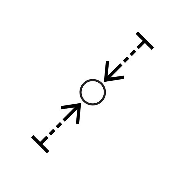 Transfer Simge Vektör Web Mobil Uygulaması Tasarımı Transfer Logo Kavramı — Stok Vektör