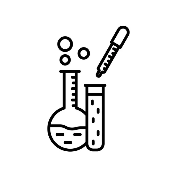 Vettore icona di laboratorio isolato su sfondo bianco, Laboratorio — Vettoriale Stock