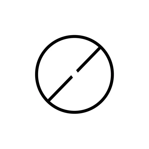 Kugelpfeil Symbol Vektor Isoliert Auf Weißem Hintergrund Für Ihr Web — Stockvektor