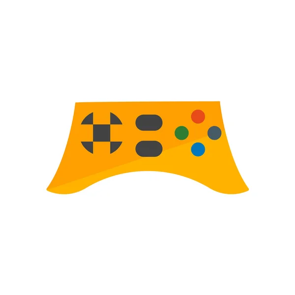 Gamepad icon vector semn și simbol izolat pe fundal alb — Vector de stoc