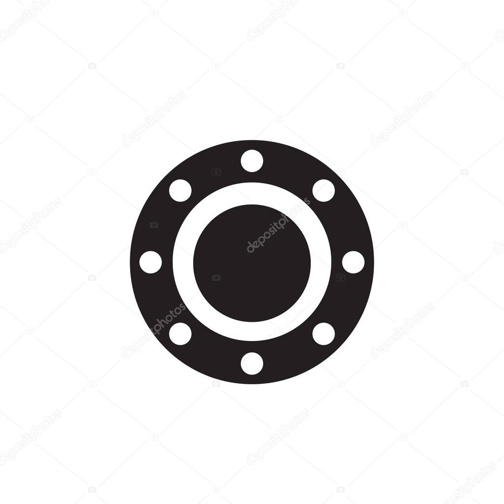 Industrial tread icon vector isolated on white background for your web and mobile app design, Industrial tread logo concept