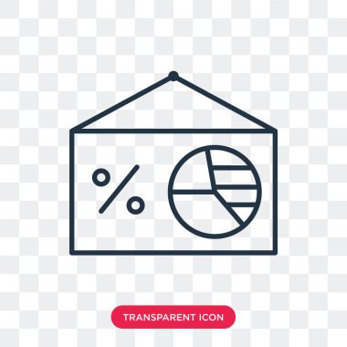 Saydam arka plan üzerinde istatistikleri logo tasarımı izole istatistikleri vektör simgesi
