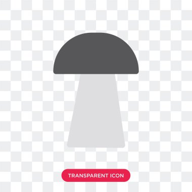 Saydam arka plan üzerinde tuz logosu d izole tuz vektör simgesi