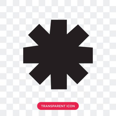 Ayarları şeffaf arka plan üzerinde izole simge vektör ayar