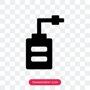 Saydam arka plan üzerinde testere logo des izole vektör simge gördüm