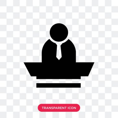 Logo şeffaf arka plan, Şef izole Şef vektör simge