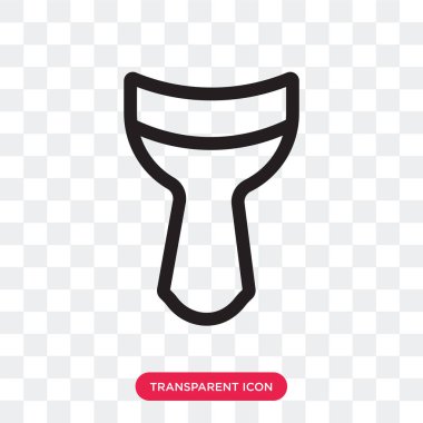 Saydam arka plan üzerinde Djembe lo izole Djembe vektör simgesi