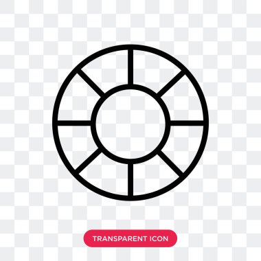 Logo d şeffaf arka plan üzerinde izole vektör simge kaydetmek