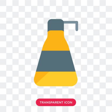 Saydam arka plan üzerinde el w izole el yıkama vektör simgesi