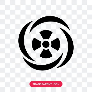 Saydam arka plan üzerinde Toxi izole toksik atık vektör simgesi