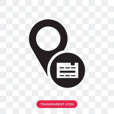 Saydam arka plan üzerinde Logist izole lojistik vektör simgesi