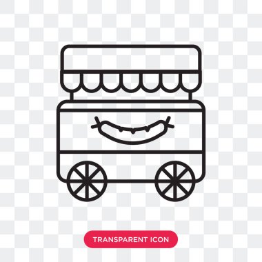 Saydam arka plan üzerinde gıda c izole gıda sepeti vektör simgesi