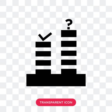 Saydam arka plan üzerinde i izole istatistikleri vektör simgesi