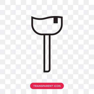 saydam arka plan üzerinde izole dondurma vektör simgesi buz-cr