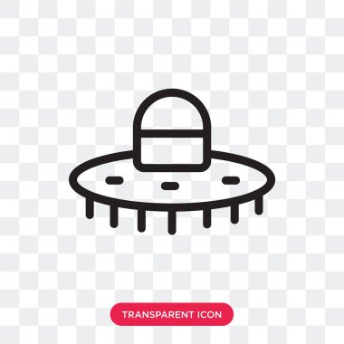 Şeffaf arka plan, şapkası logo des izole şapka vektör simgesi