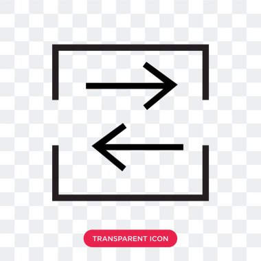 Saydam arka plan üzerinde genişletme lo izole vektör simgesini genişletin