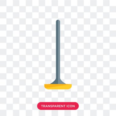 Saydam arka plan üzerinde silecek logo izole silecek vektör simgesi