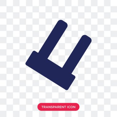 Büyük ekolojik ampul vektör simgesi üzerinde saydam ba izole