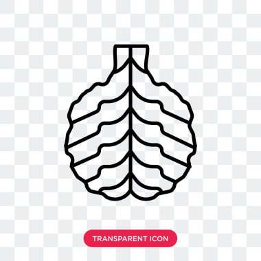 Saydam arka plan üzerinde beyin logo tasarımı izole beyin vektör simgesi