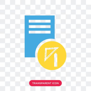 Şeffaf arka plan, kroki lo izole sketch vektör simgesi