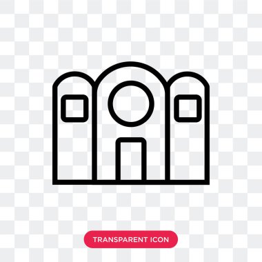 Saydam arka plan üzerinde NASA'ın logosu d izole Nasa vektör simgesi