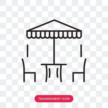 Saydam arka plan üzerinde Cafe logo d izole cafe vektör simgesi