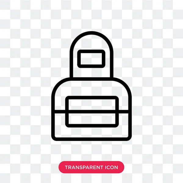 Astronaut vector icon isolated on transparent background, Astron — Stock Vector