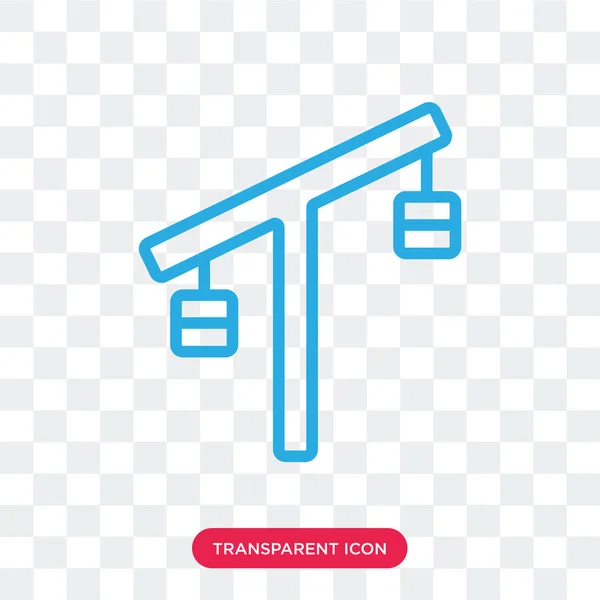 Balance vector icon isolated on transparent background, Balance — Stock Vector